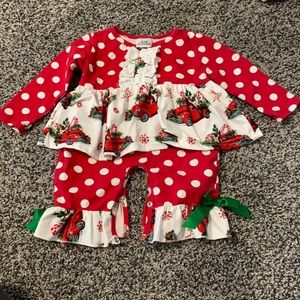 Christmas baby outfit